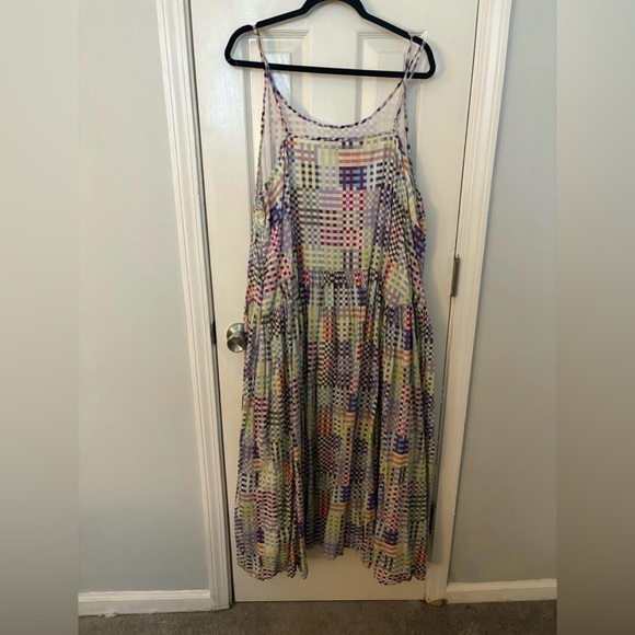 3XL Rujuta Sheth Leila Dress in Light Rubix - Picture 3 of 6